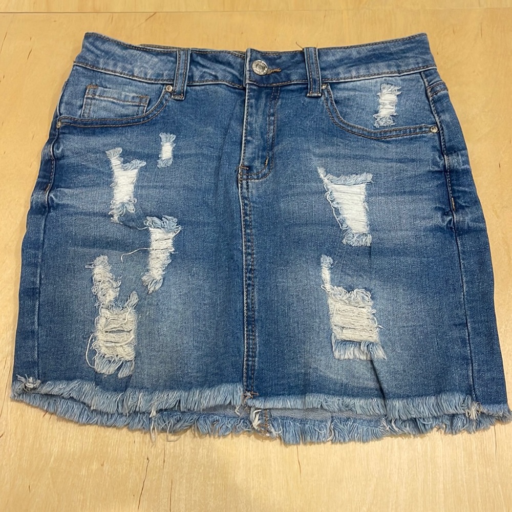 Womens Wax Jean Los Angeles Skirt